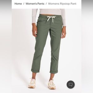 NWOT Vuori ripstop pants